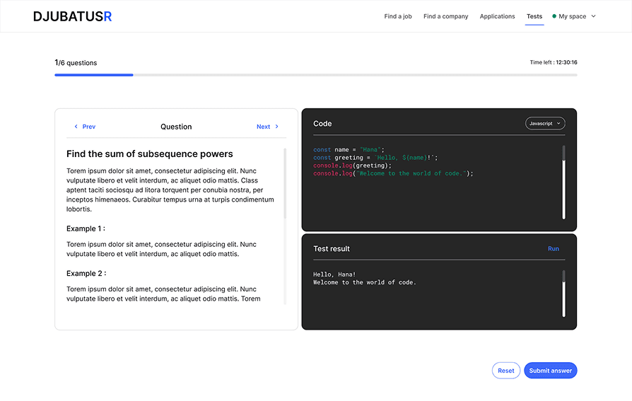 Showcase Your Skills Through Assessments